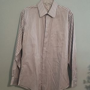 Pronto Uomo slim fit non-iron 100%cotton shirt.